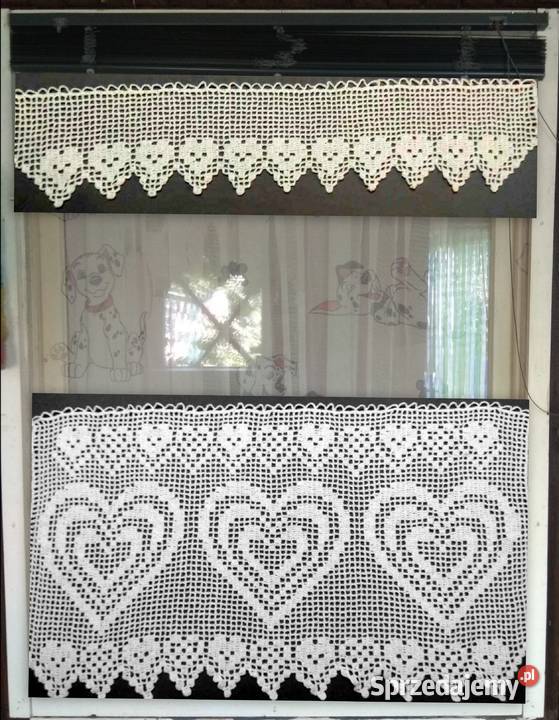 SERDUSZKA Szydełkowa ozdoba 1 sztuka 103 x 60 zachodniopomorskie Chojna