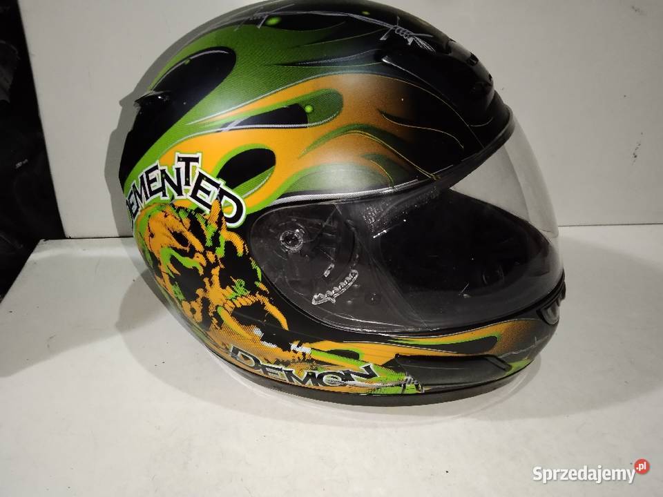 Kask motocyklowy DEMON rozmiar S 56 Super stan Świdnica Polska