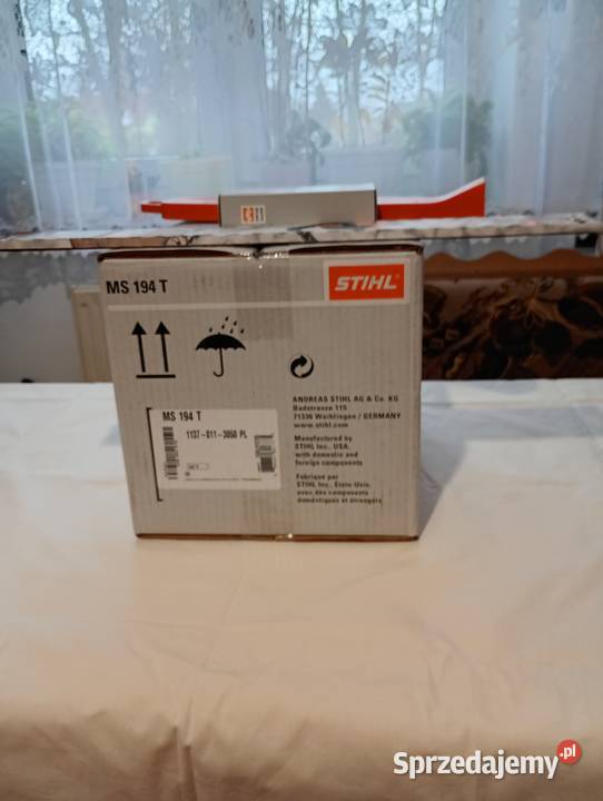 Pilarka STIHL MS 194 T Prowadnica 35 13 38 Nowa Rzeszów