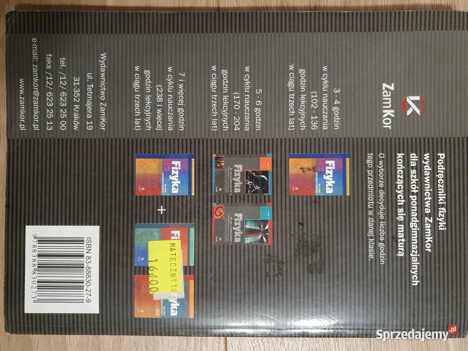 Zbiór zadań z fizyki