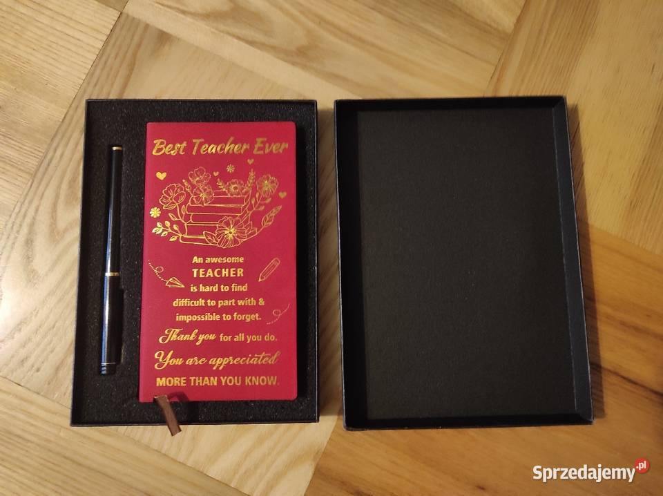 Notes z długopisem w etui na prezent mazowieckie Warszawa