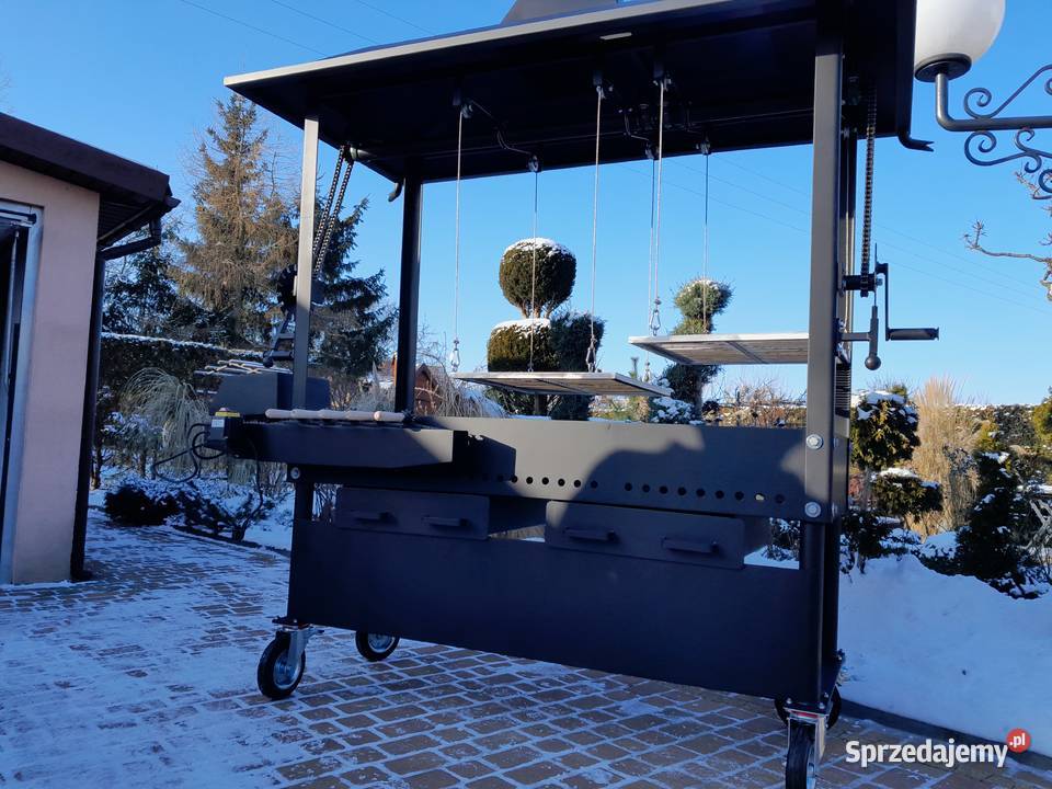Gastronomiczny grill cateringowy szaszłyki Damasławek sprzedam
