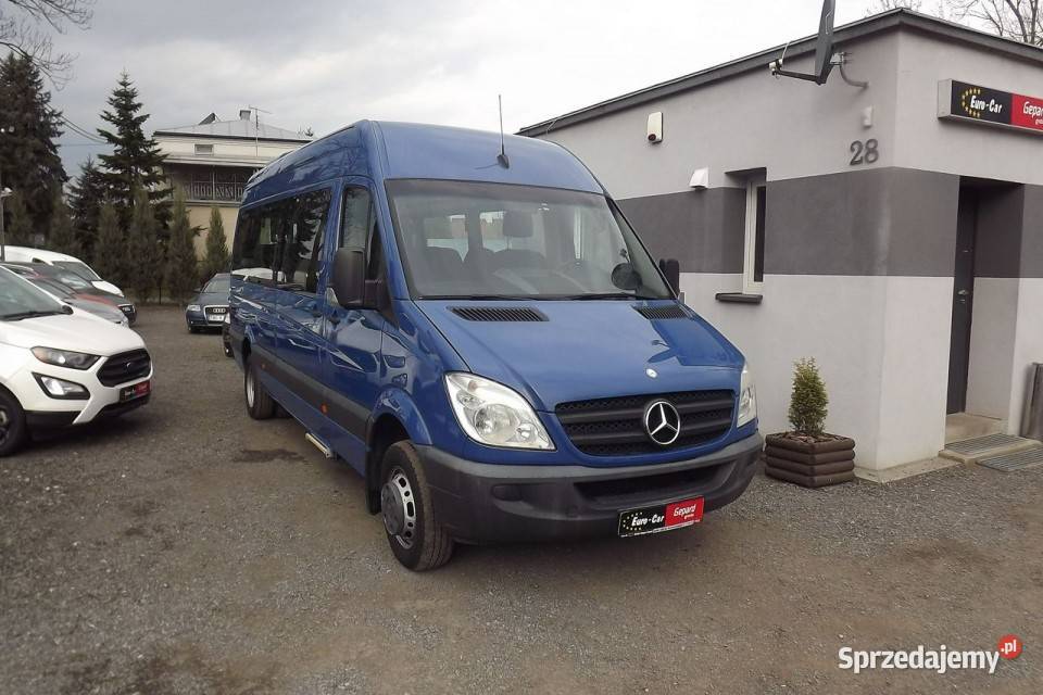 Mercedes Sprinter 518 CDI MercedesBenz Autobusy i minibusy lubelskie Janów Lubelski