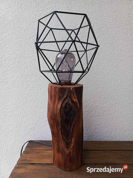 Misa ozdobna ręcznie robiona hand made orzech