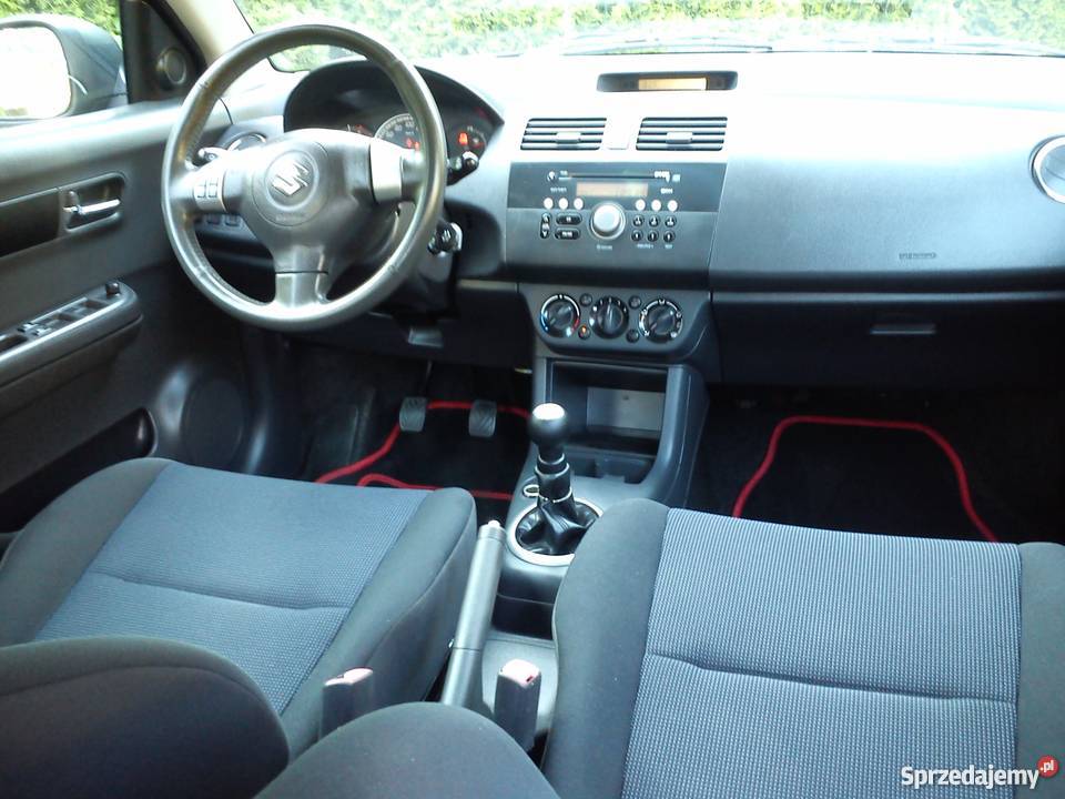 SUZUKI SWIFT 13i 90 4X4 CZARNY BŁADNY MAŁY centralny zamek Radom