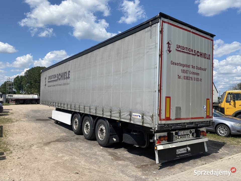 Naczepa Schmitz Cargobull Burtowe i plandeki lubuskie Gorzów Wielkopolski