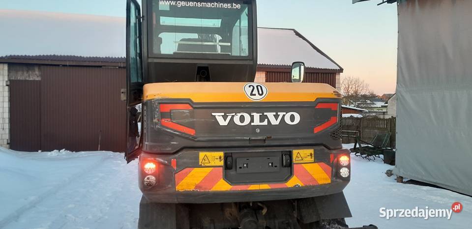 koparka kołowa volvo ew60e 2016r Koparki Motoryzacja lubelskie Janów Lubelski