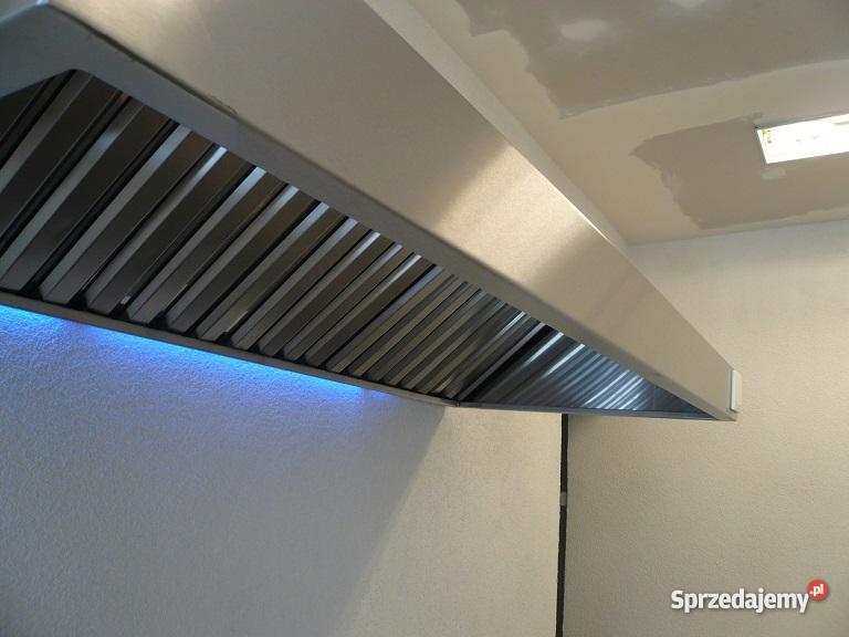 okap gastronomiczny 1m x 70 x 40 filtry Bytom sprzedam