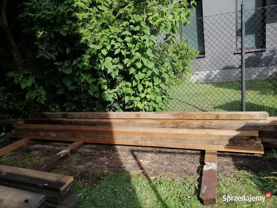 Drewno z rozbiórki dachu Katowice