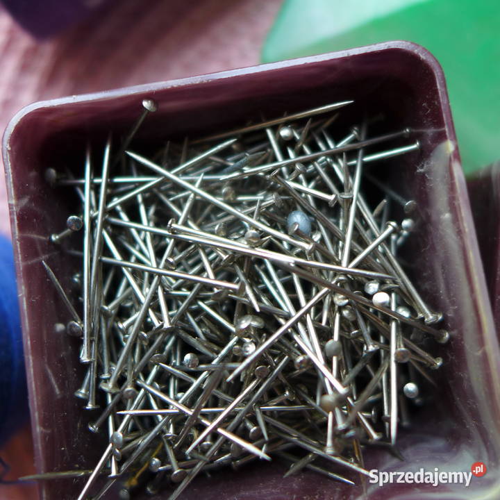 Oryginalne nici VINTAGE PAMIĄTKA PRL szpulki Warszawa