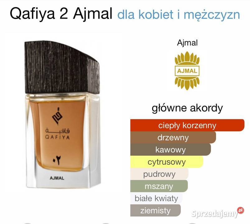 AJMAL Qafiya 2 Unikat odlewka Lubartów sprzedam