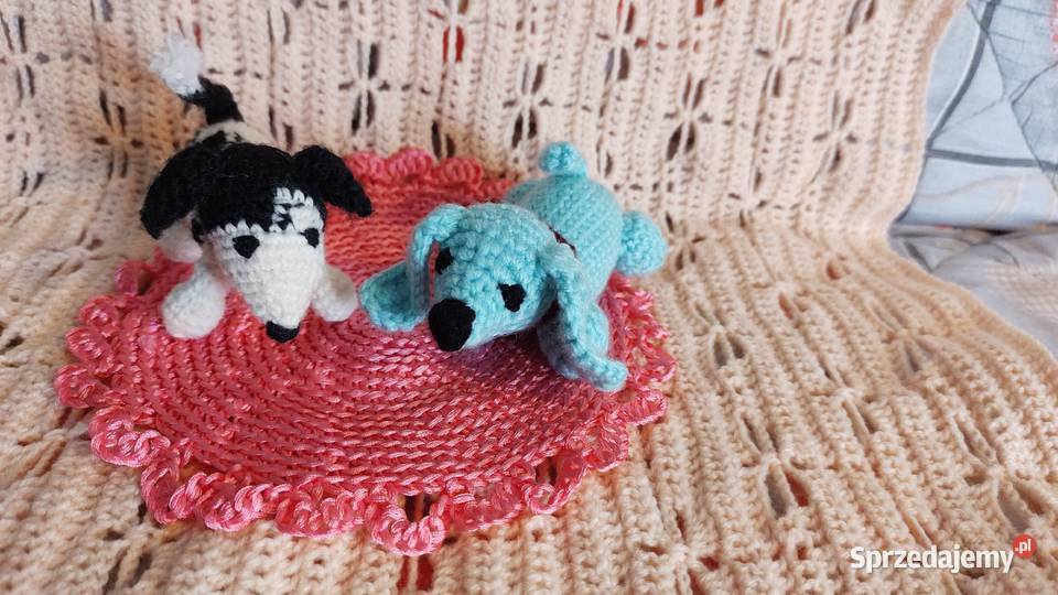 Piesek szydełkowy 2 lata+