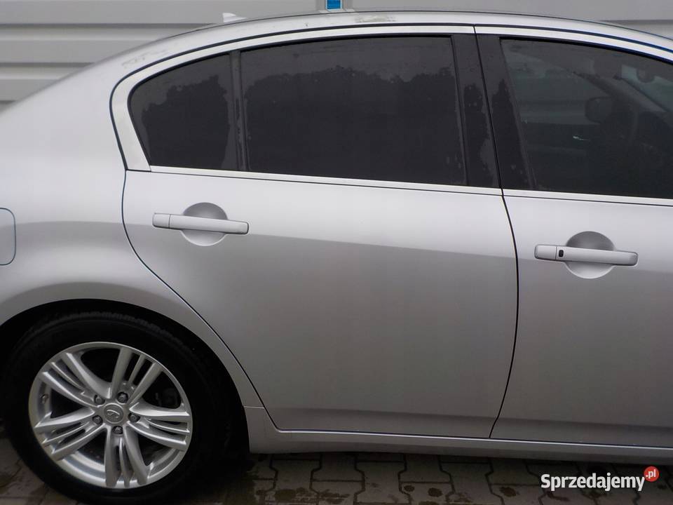 DRZWI PRAWE TYLNE GOŁE INFINITI G37 SEDAN 0713 Nowy Tomyśl