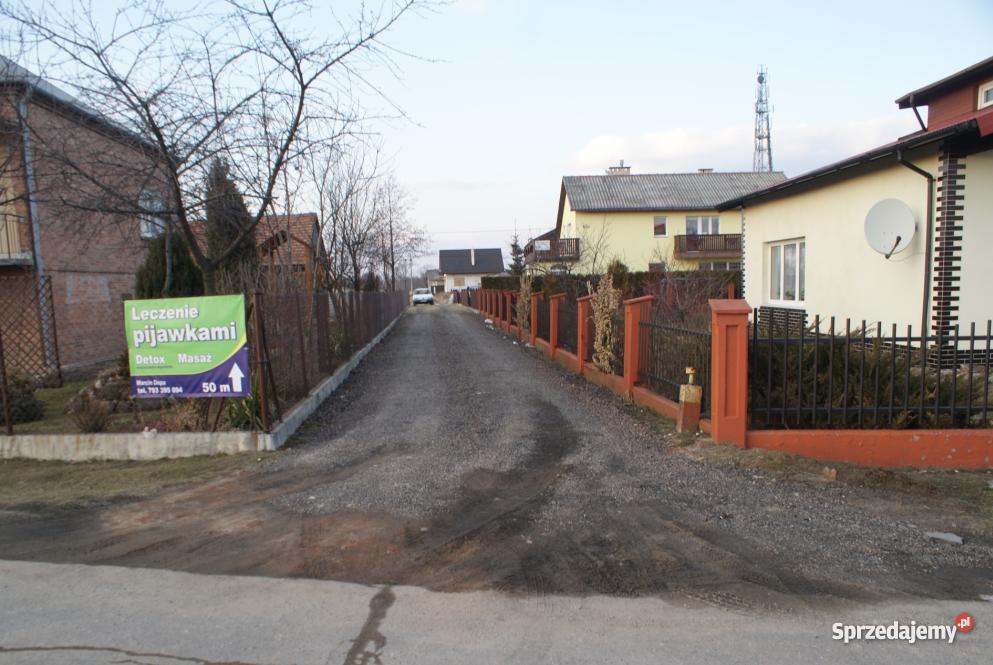 Działka Sędziszów Małopolski Ulica Głowackiego 1 gaz Sędziszów Małopolski