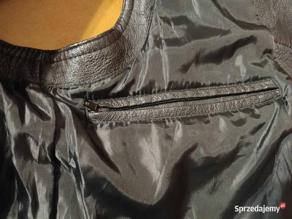 Elegancka skórzana kamizelka JCC The Leather Pozostałe