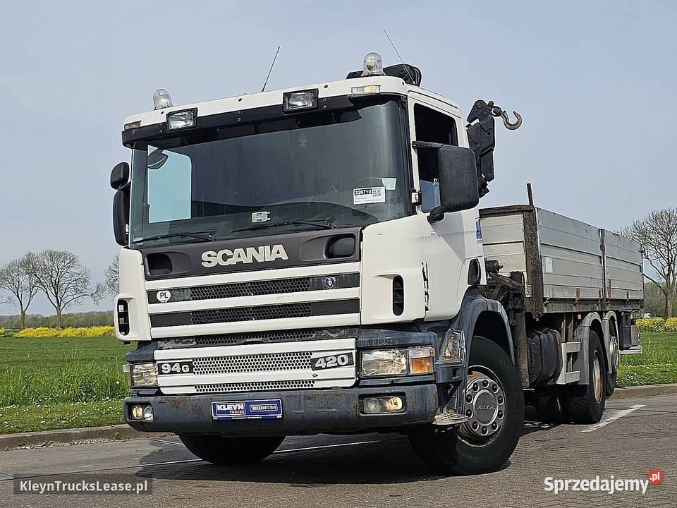Scania P94260 6X2 HIAB CRANE skrzyniowy 1998 15975kg