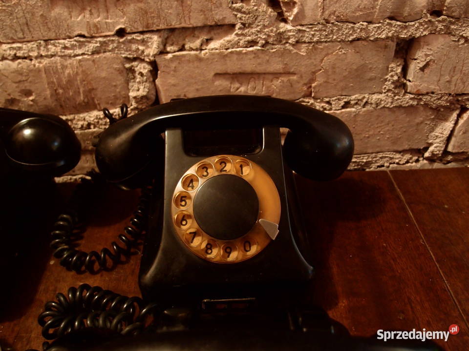 Zabytkowe telefony RWT CB49 i CB621 lata 60te Łódź