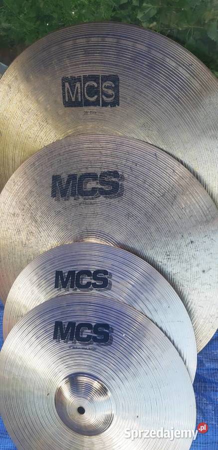 Talerze do perkusji MEINL komplet akustyczne Olkusz