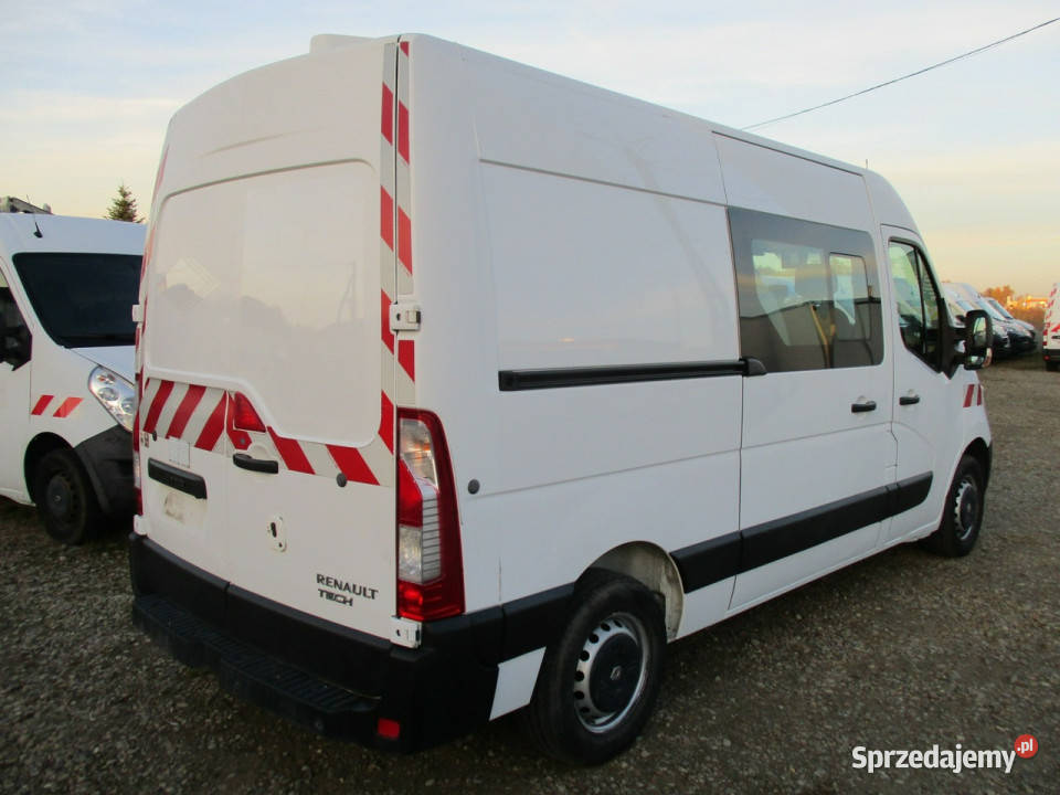 Renault Master 23 DCI 130 L2H2 brygadówka 7 osób 149000km sprzedam