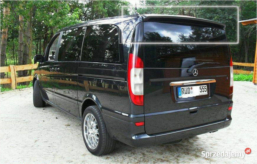 vito 2 viano spoiler daszek lotka mazowieckie Otwock sprzedam