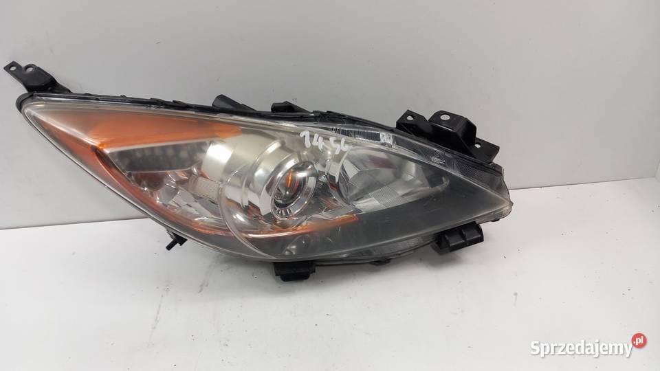 MAZDA 3 BL LAMPA PRZÓD PRAWA SOCZEWKA Lampy przednie wielkopolskie Zbierkowo