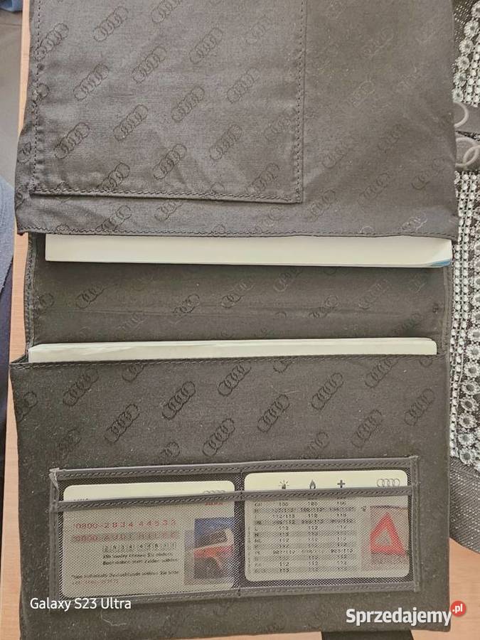 Oryginalne Etui na dokumenty Audi A8 Olsztyn