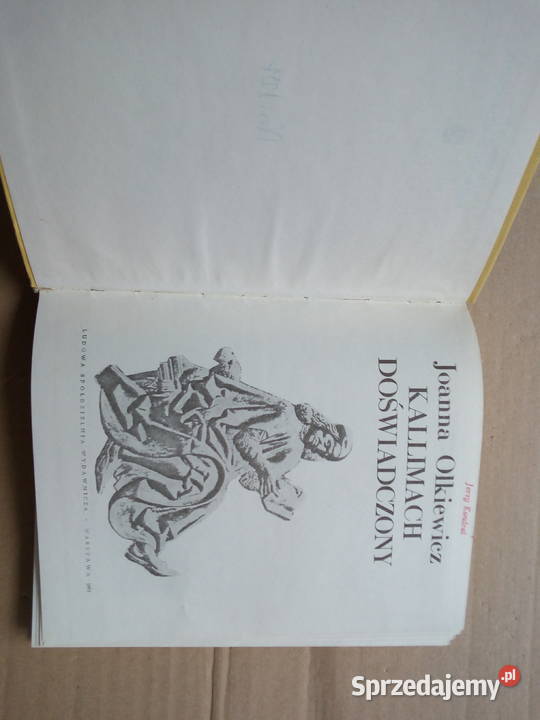 Joanna Olkiewicz Kallimach doświadczony LSW 1981 osobowe Sokółka sprzedam