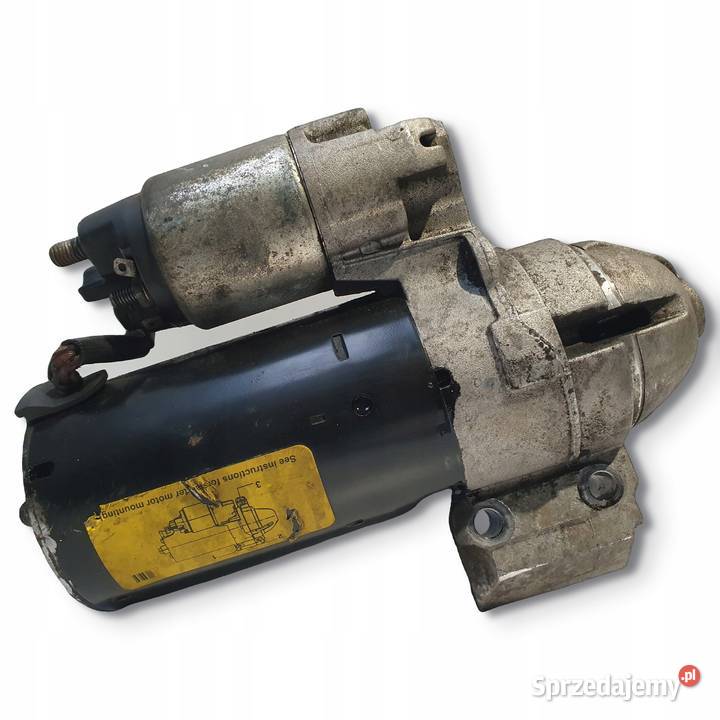 ROZRUSZNIK BMW E87 E90 E91 20 D bosch 0001139002 Układ elektryczny, zapłon lubelskie Chełm