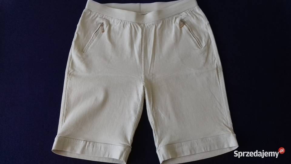 Spodenki damskie kremowe krótkie do sprzedania Kraków