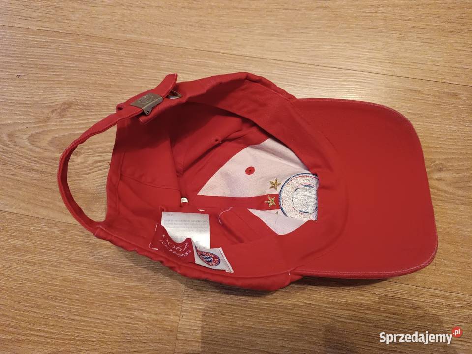 Czapka bejsbolówka BAYERN Mnchen kolor czerwony śląskie Szczyrk