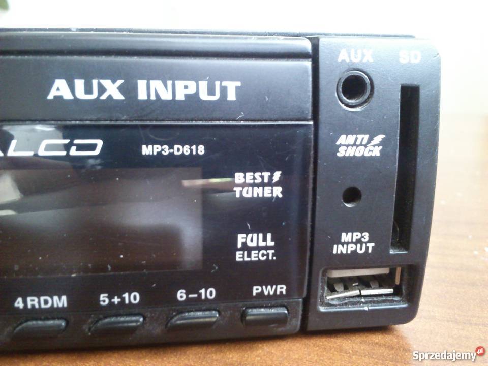 Radio samochodowe DALCO mp3SD Grudziądz