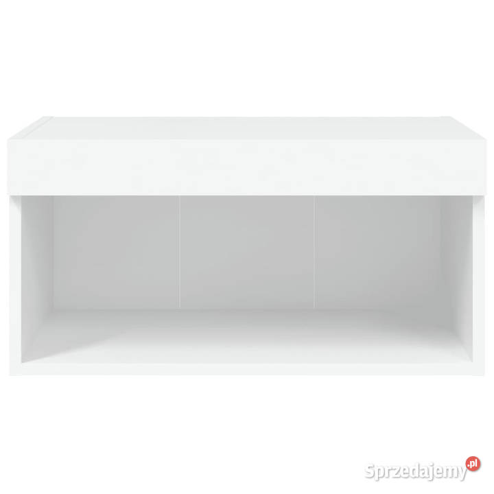 Szafka pod TV z oświetleniem LED biała 60x30x30 Warszawa sprzedam