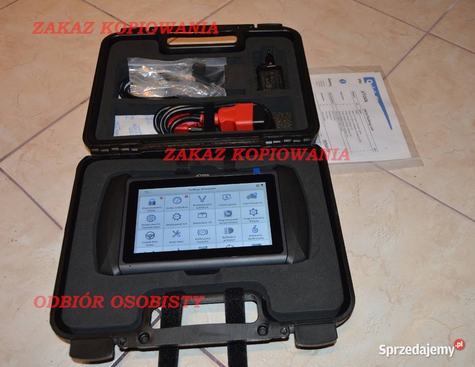 SKANER DIAGNOSTYCZNY XTOOL IP616 FULL SYSTEM Oleśnica sprzedam