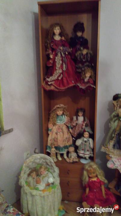 Przepiękna kolekcja porcelanowych lalek Porcelana i szkło Jawor