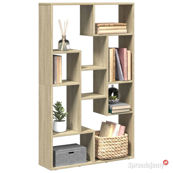 Regał na książki dąb sonoma 72x20x120 WM858158 Regały sprzedam
