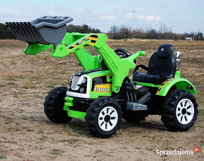 BAWIBUS Auto na akumulator TRAKTOR Z ŁYŻKĄ Myszków