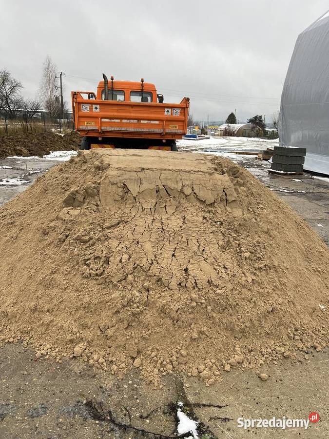 sprzedaż transport piasek żwir Ruś Kruszywa gruz Kieźliny