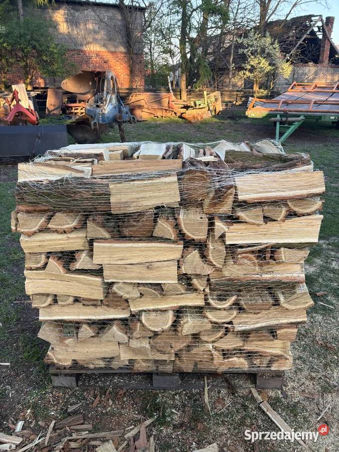 Drewno kominkowe akacja Opał Godziesze Wielkie