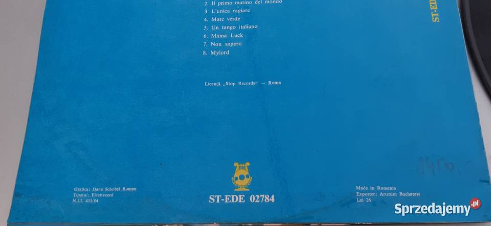 Milva Mylord płyta winylowaVinyl Tuszkowo