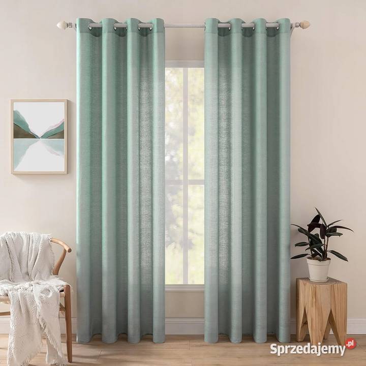 2 zasłony 140 x 175 dł x wys Myszyniec sprzedam