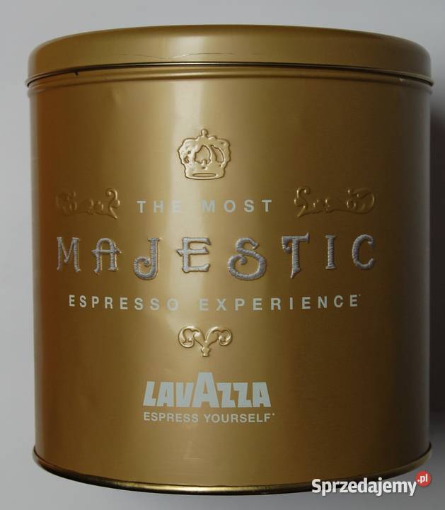 Duża puszka Lavazza Majestic limitowana vintage Lublin