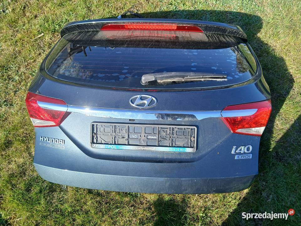 Klapa tył tylna kompletna Hyundai i40 kombi lak Radłów