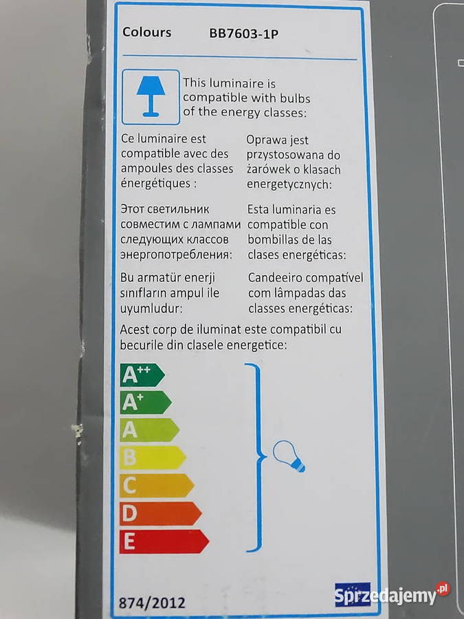 Nowy Reflektor Punktowy Colours Blue Chrom i Biłgoraj sprzedam