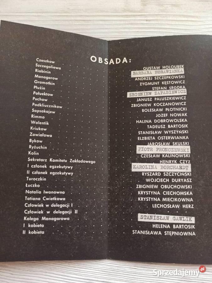 Teatr Dramatyczny Człowiek Znikąd Idnatij Pocztówki i karty telefoniczne