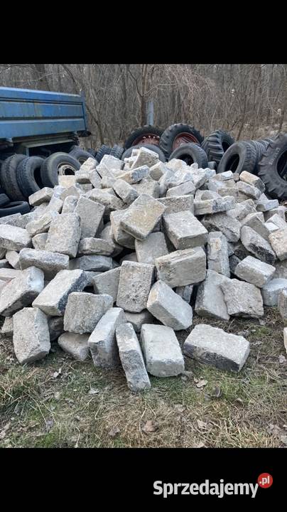 Bloczek betonowy z odzysku około 500 sztuk 150 Oborniki Śląskie