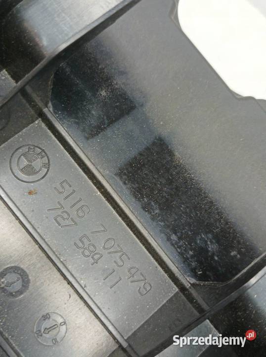 SCHOWEK PRAWY PASAŻERA DESKI JASNY E91 7075479