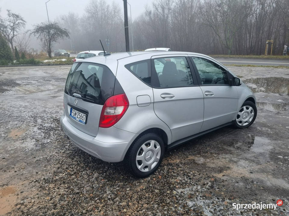 Mercedes A 160 Klimatronik Podgrzewane siedzenia wielofunkcyjna kierownica Szczecin