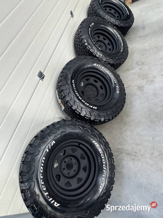Komplet Kół OffRoad Felgi stalowe 16 Opony Pasłęk