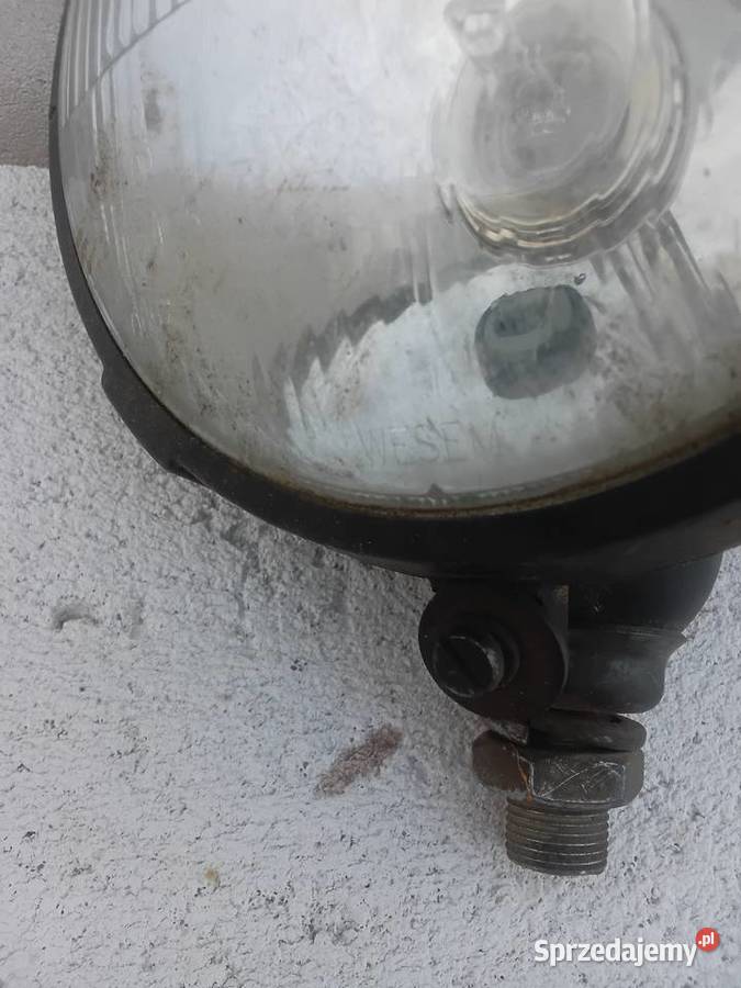 Lampa przednia Wesem warmińsko-mazurskie Milejewo