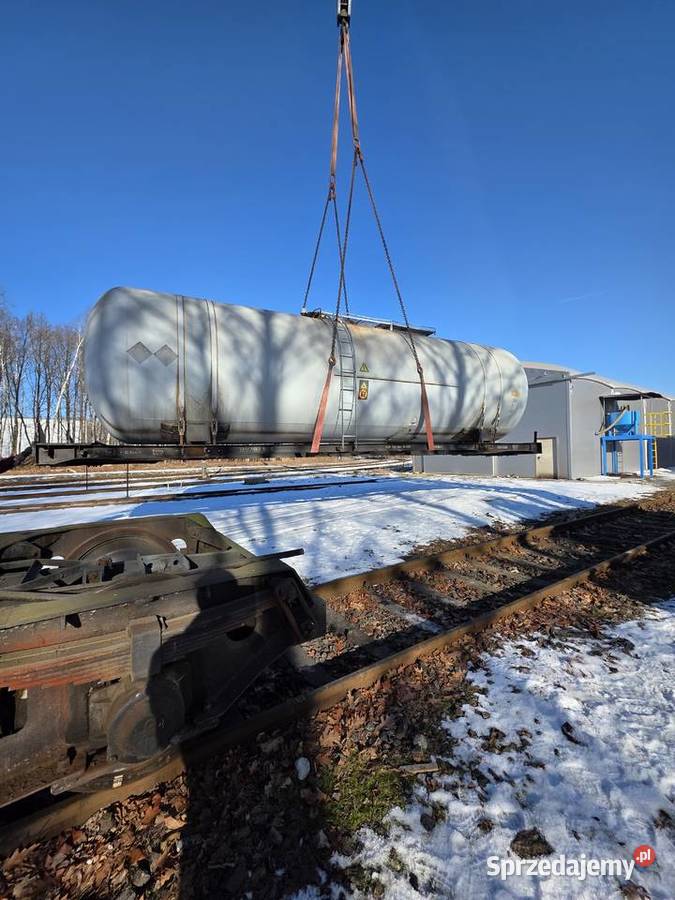 Zbiornik kolejowy 61m3 PPOŻ OLEJE RSM FERMENT opolskie Opole sprzedam
